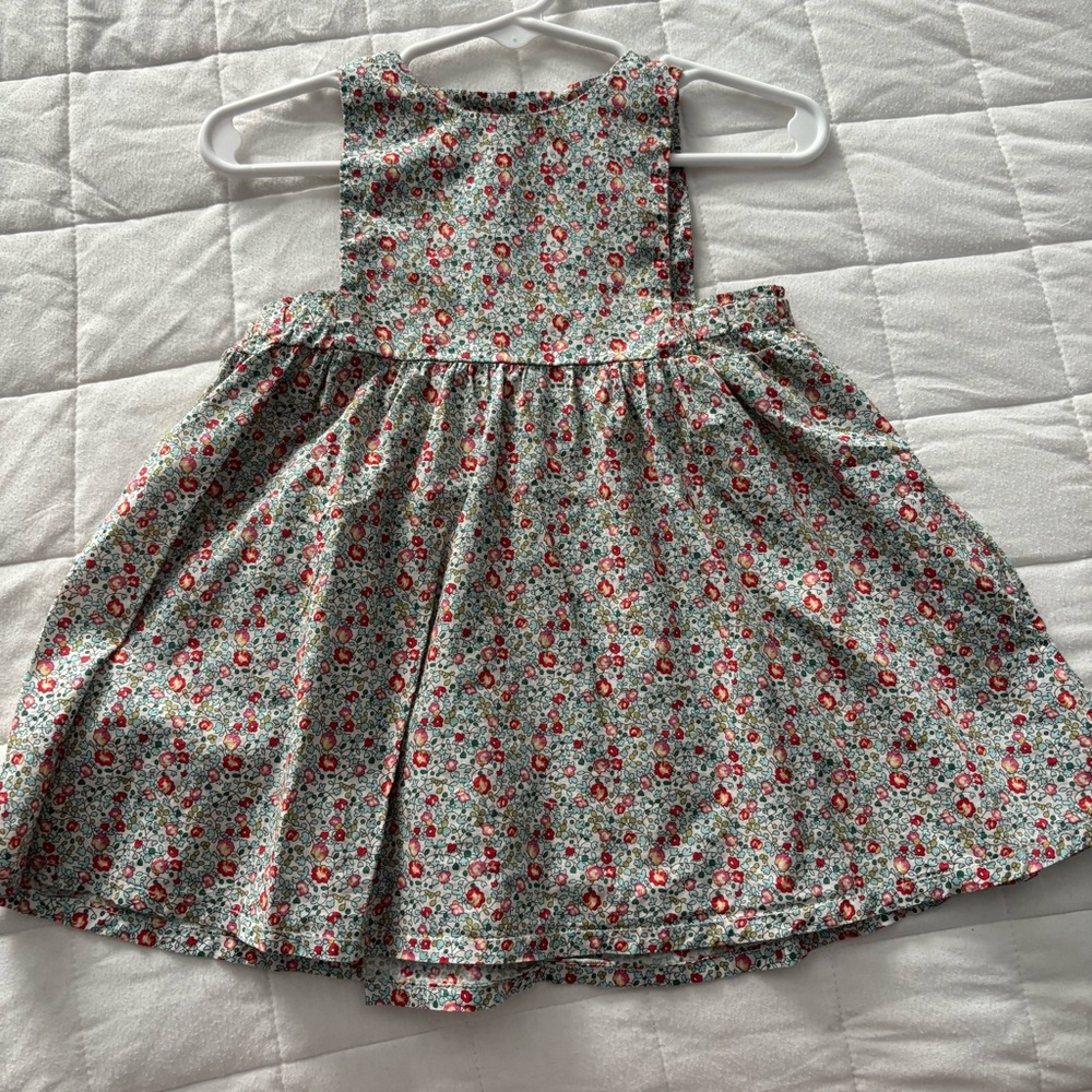 Mabo 12m Liberty fabric pinafore
